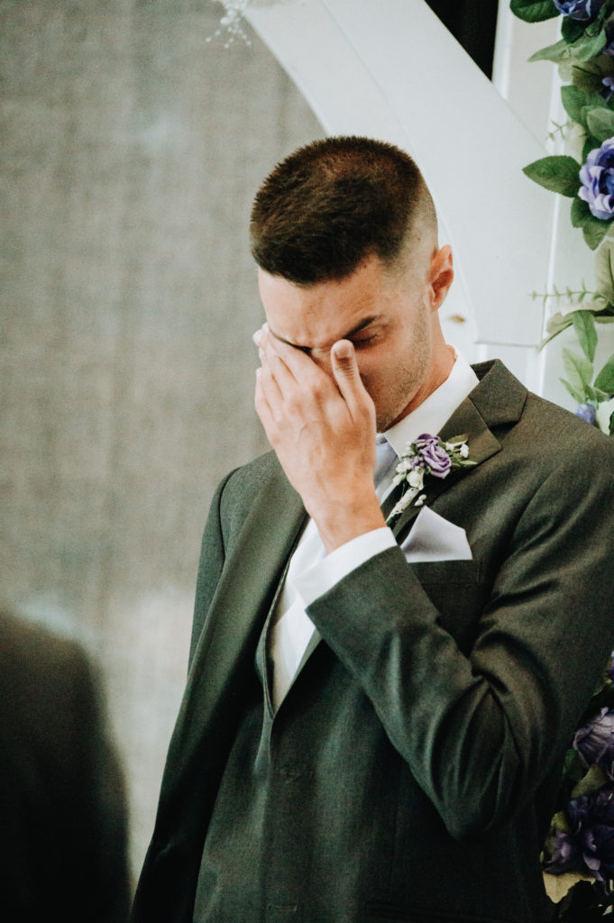 Crying Groom