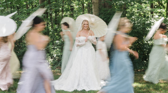 Pinterest worthy parasol photo at Blanton House in Danville, Indiana.